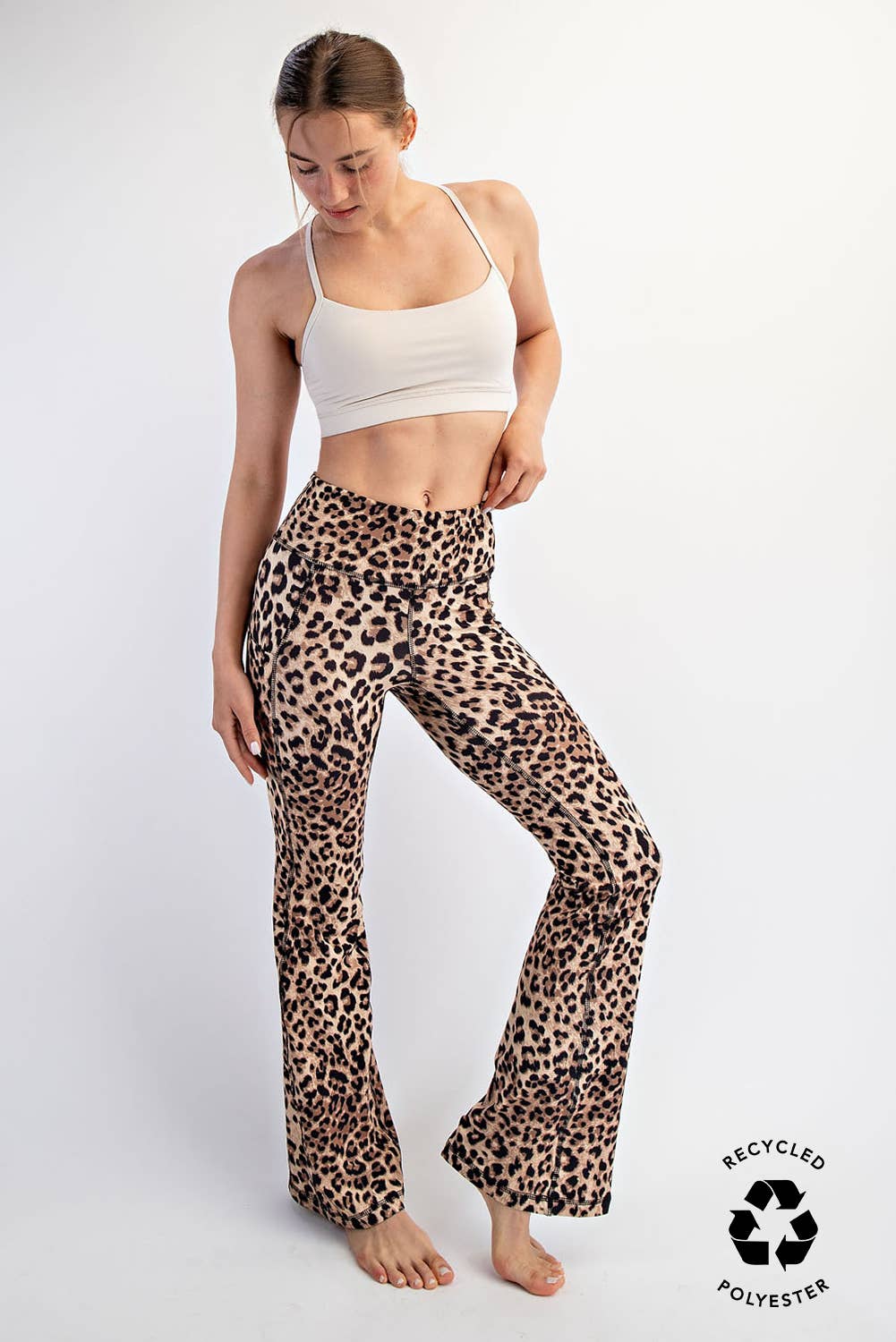 CHEETAH BUTTER SOFT FLARE LEGGINGS