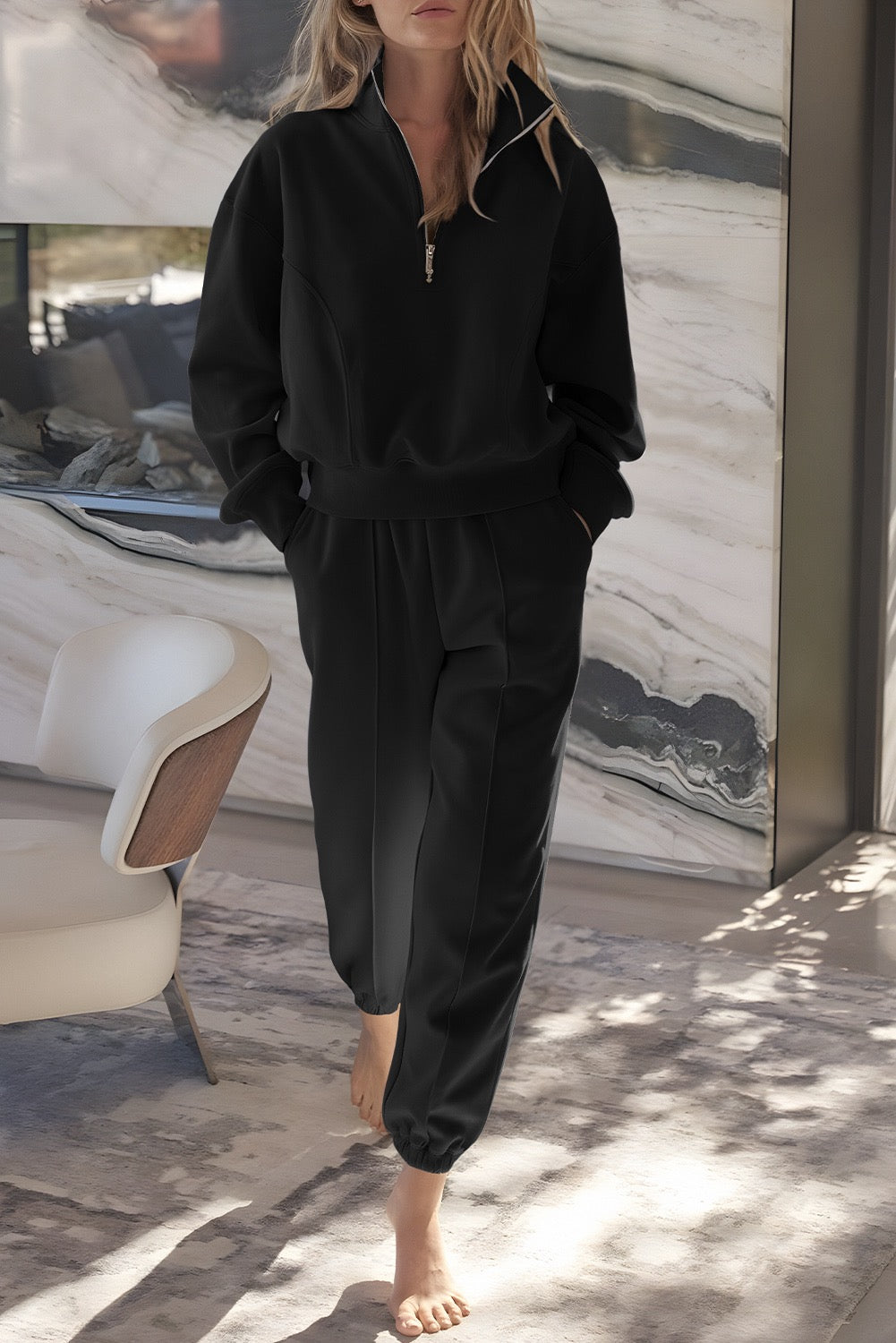 Black Jogger Athlesure Set
