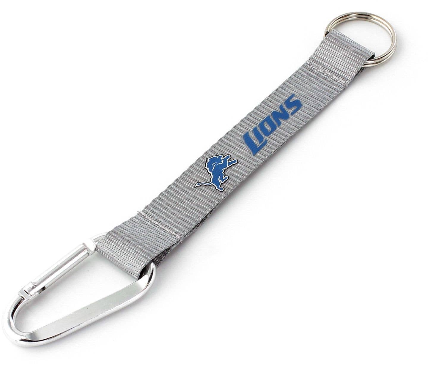 NFL Detroit Lions Carabiner Lanyard Keychain