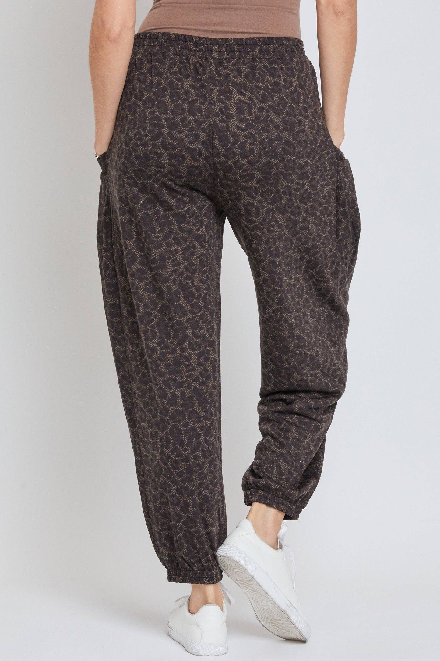 Elastic Ballon Pant with Pockets