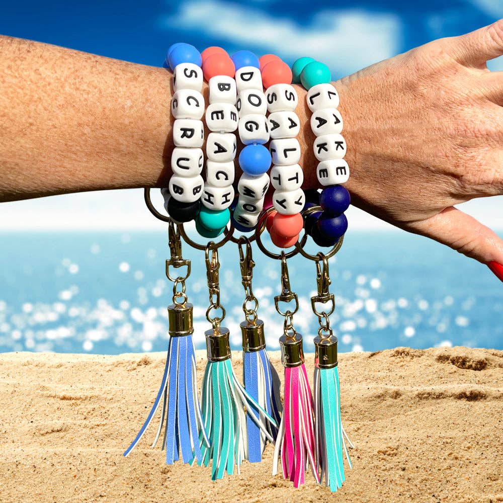 Bracelet Keychain Saying - Scrub Life