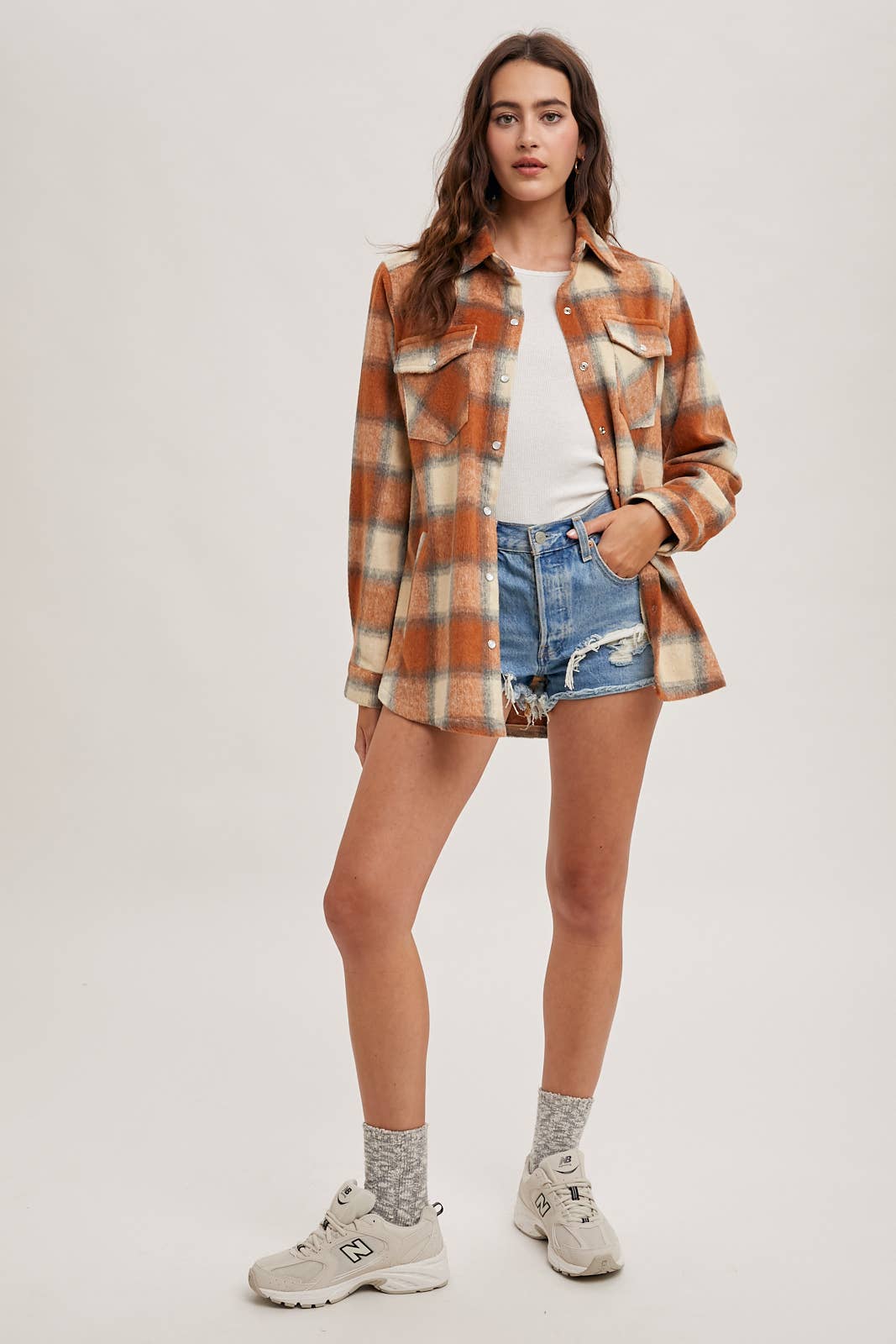 FLANNEL SHACKET W/ POCKETS