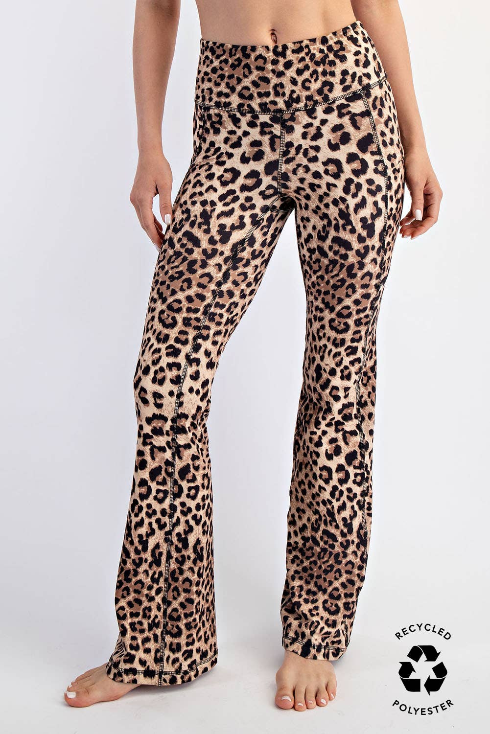 CHEETAH BUTTER SOFT FLARE LEGGINGS