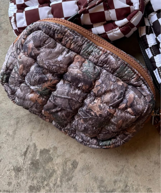 Blakeley Camo Wristlet