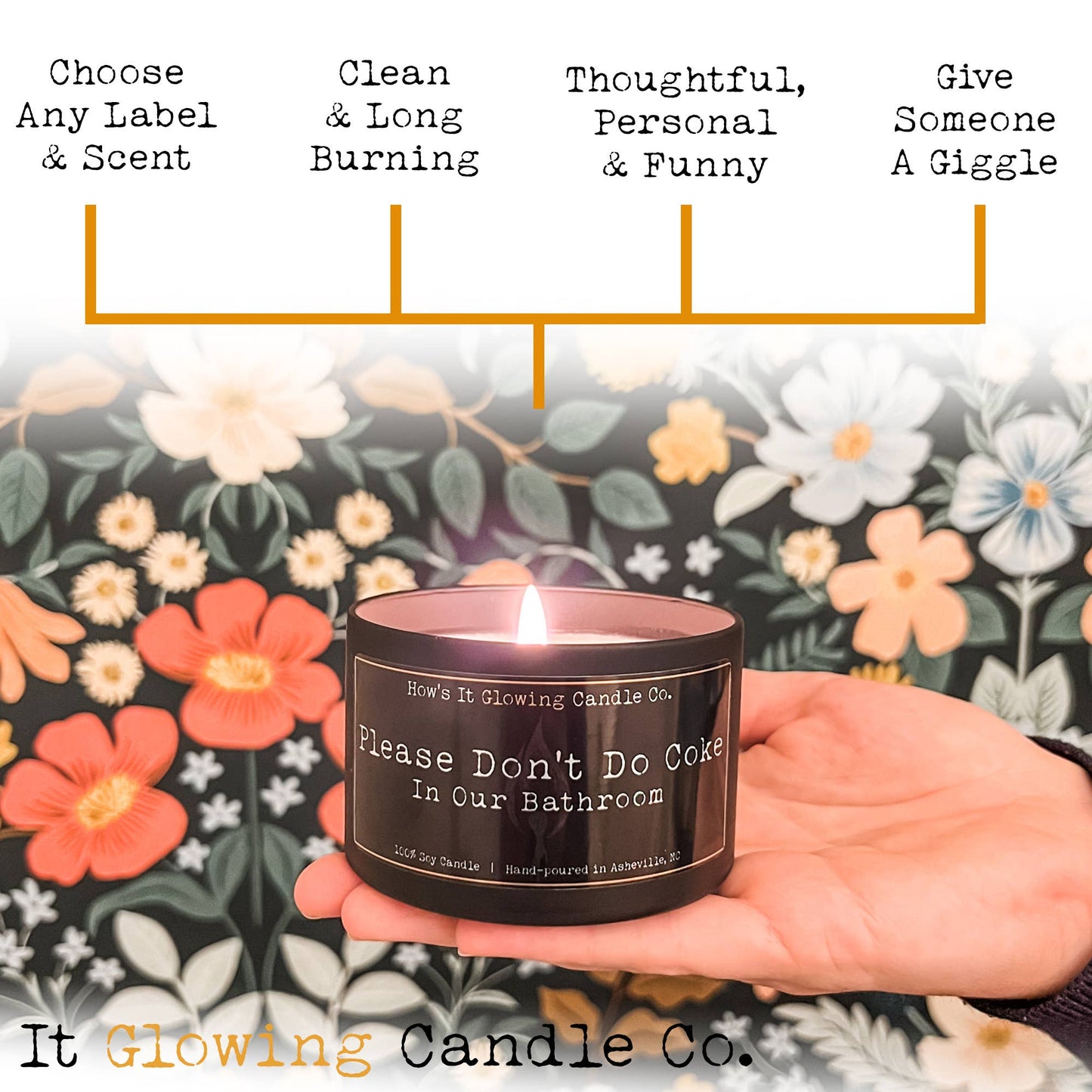 Having Me As A Wife... | Funny 100% Natural Soy Candle
