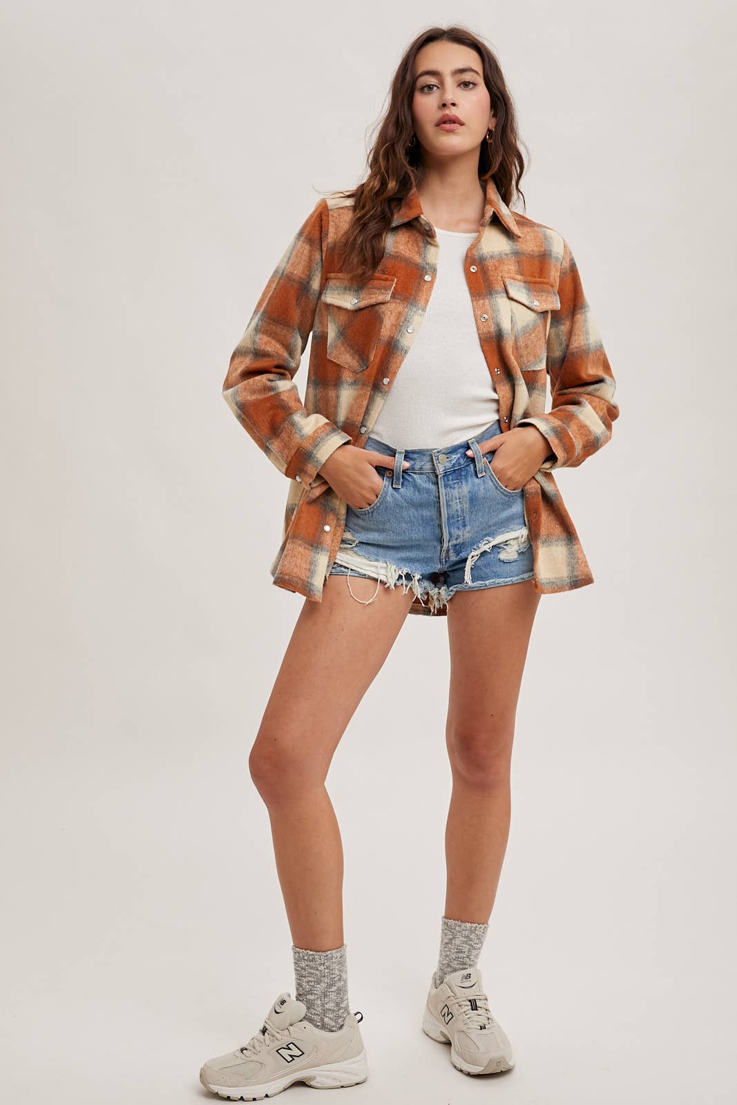 FLANNEL SHACKET W/ POCKETS