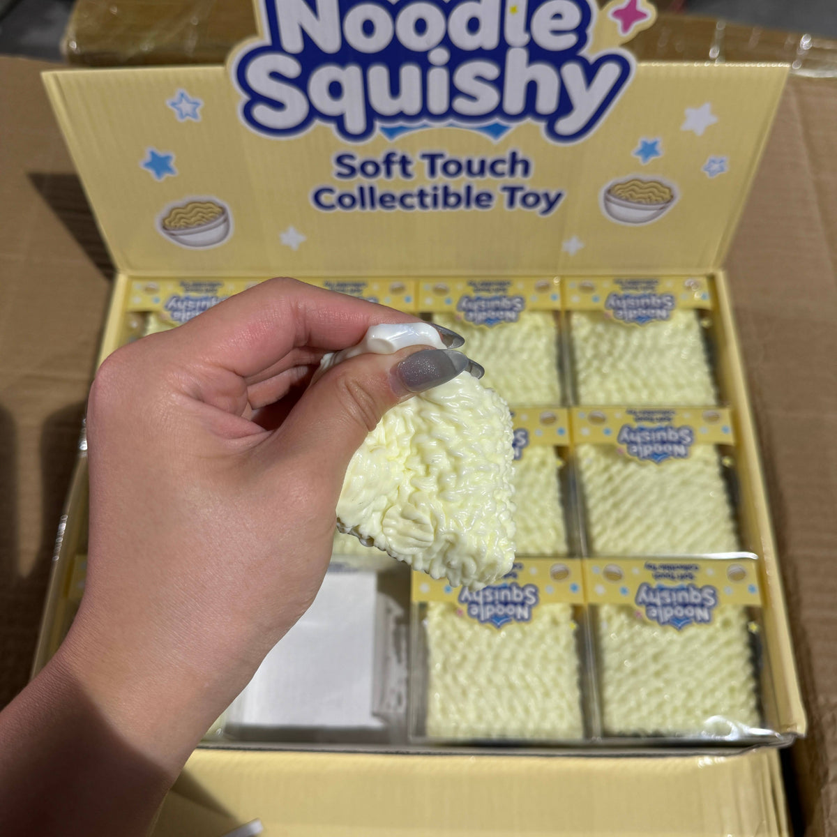 NEW Crackling Crunchy Ramen Squishy