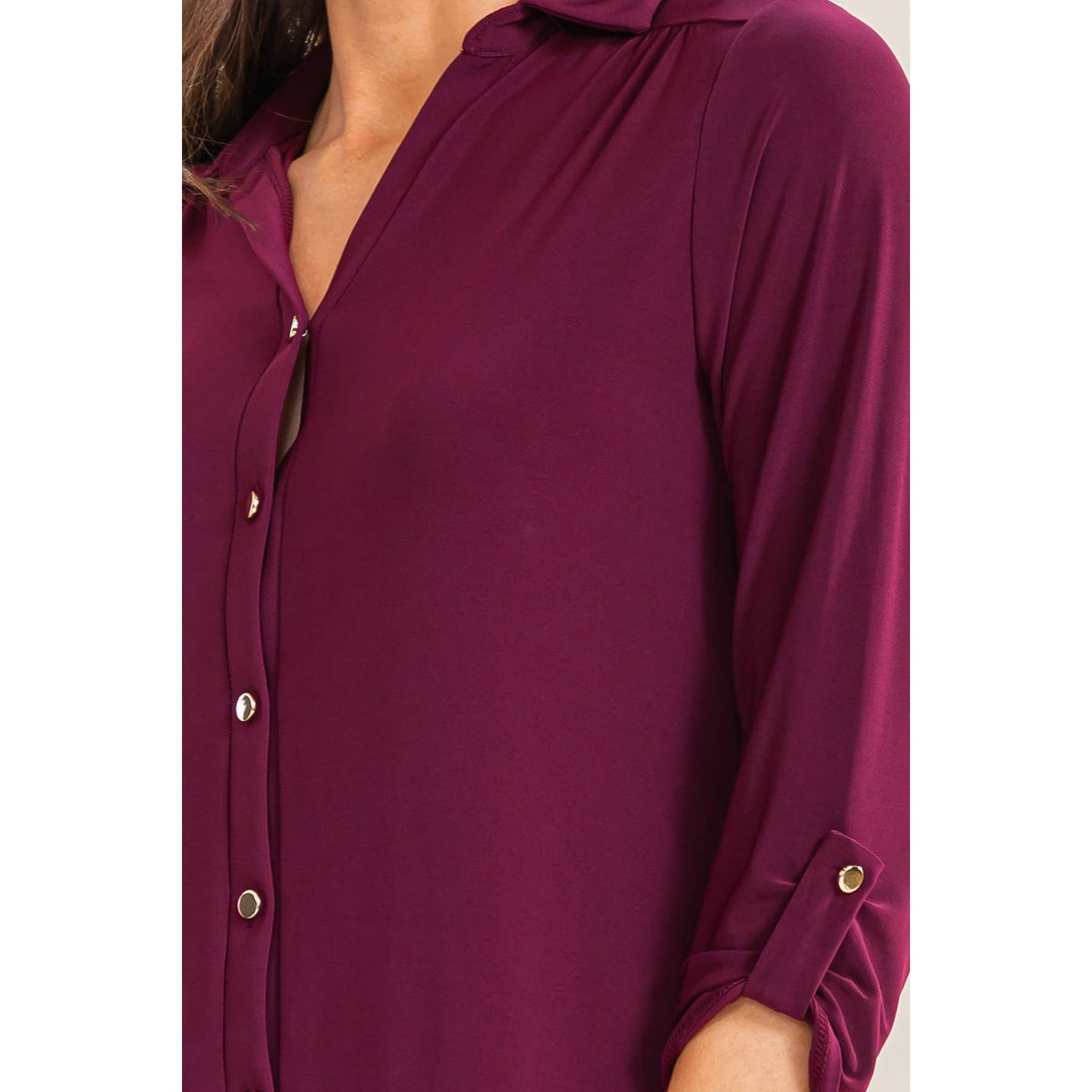 COLLAR BUTTON DOWN SHIRT