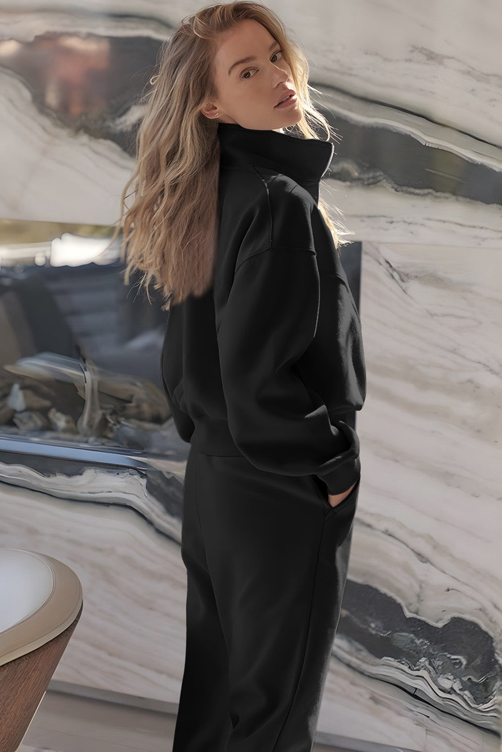 Black Jogger Athlesure Set