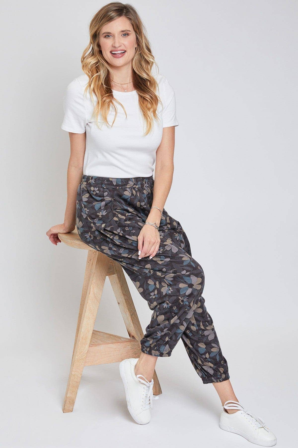 Elastic Ballon Pant with Pockets