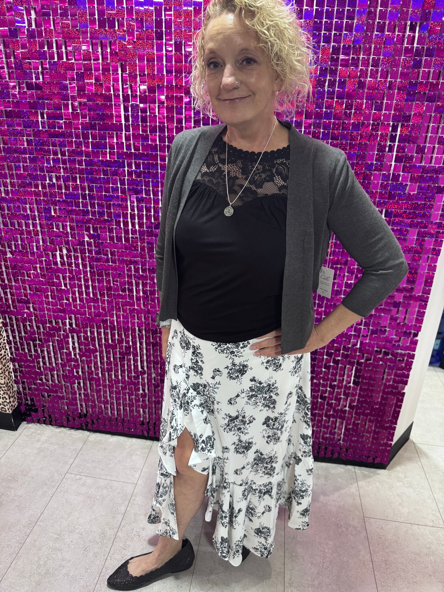 Sassy Jen Ruffle Skirt