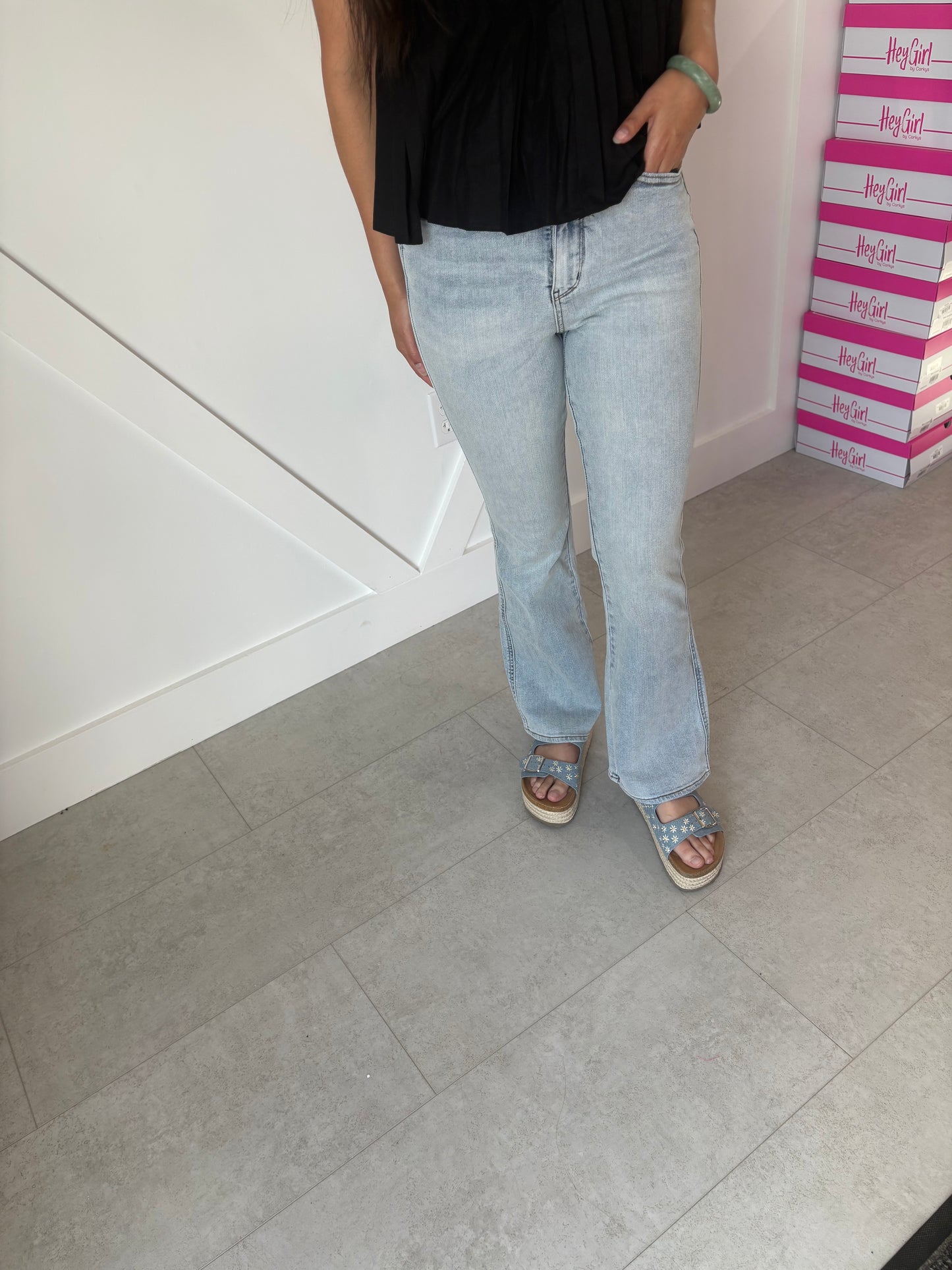 Light BootCut Judy Blue Short/Long/Reg