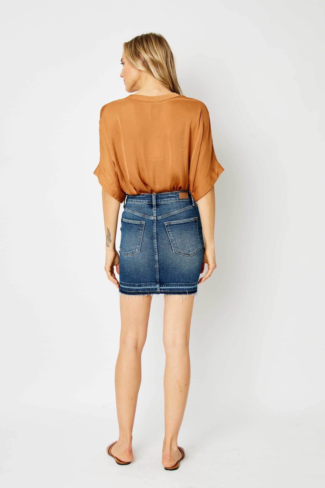 Tummy Tuck Judy Blue Skirt