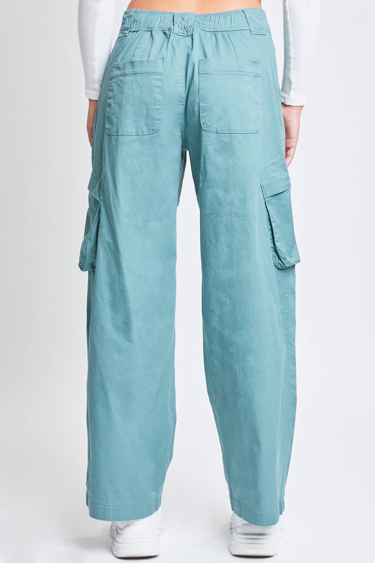 High-Rise Relaxed Cargo Pants