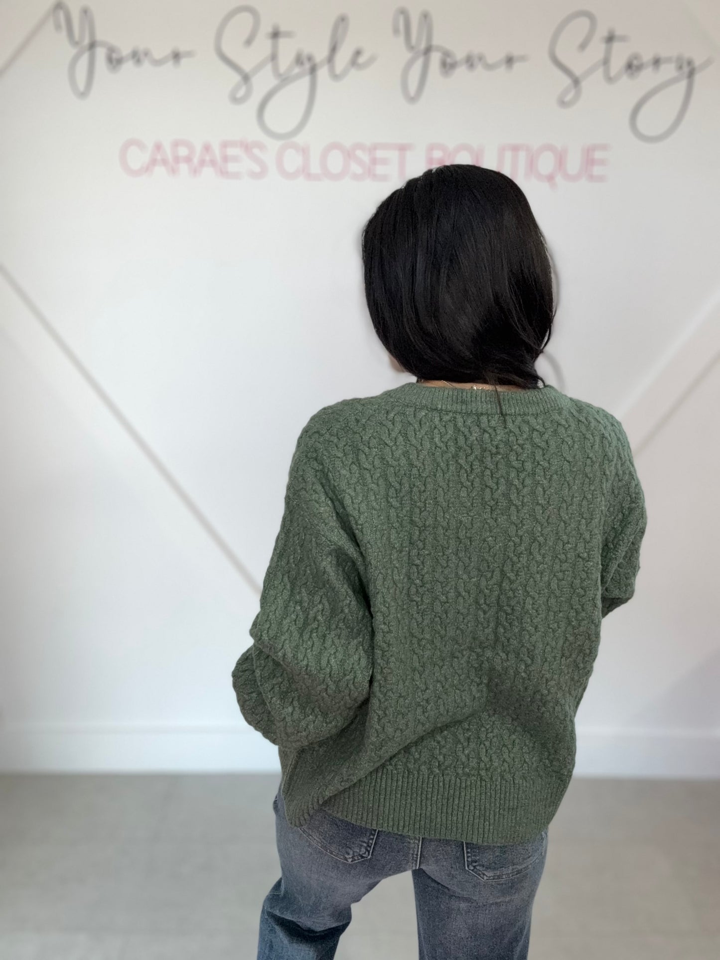 Sage Advice Sweater