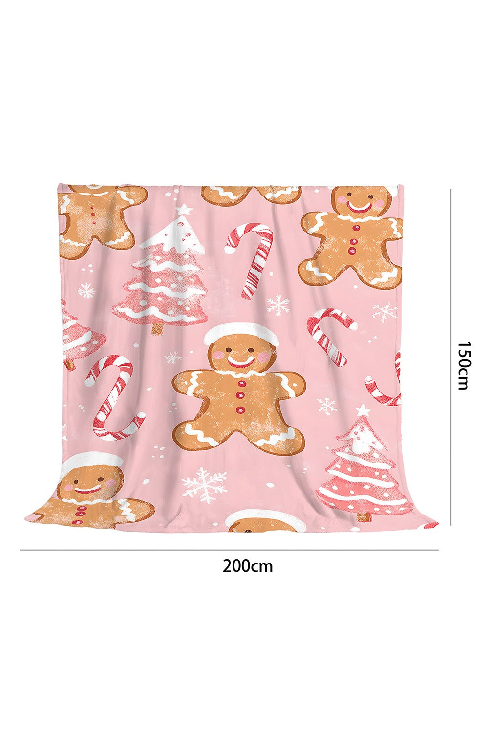 Ginger Bread Christmas Blanket