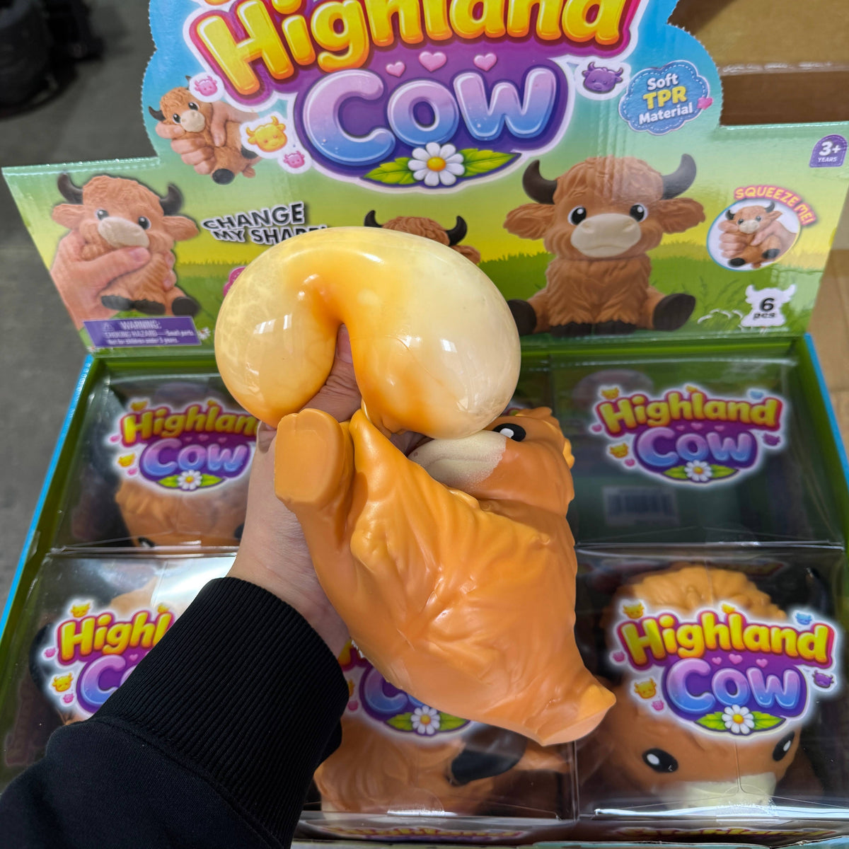 JUMBO Highland Cow Squishy