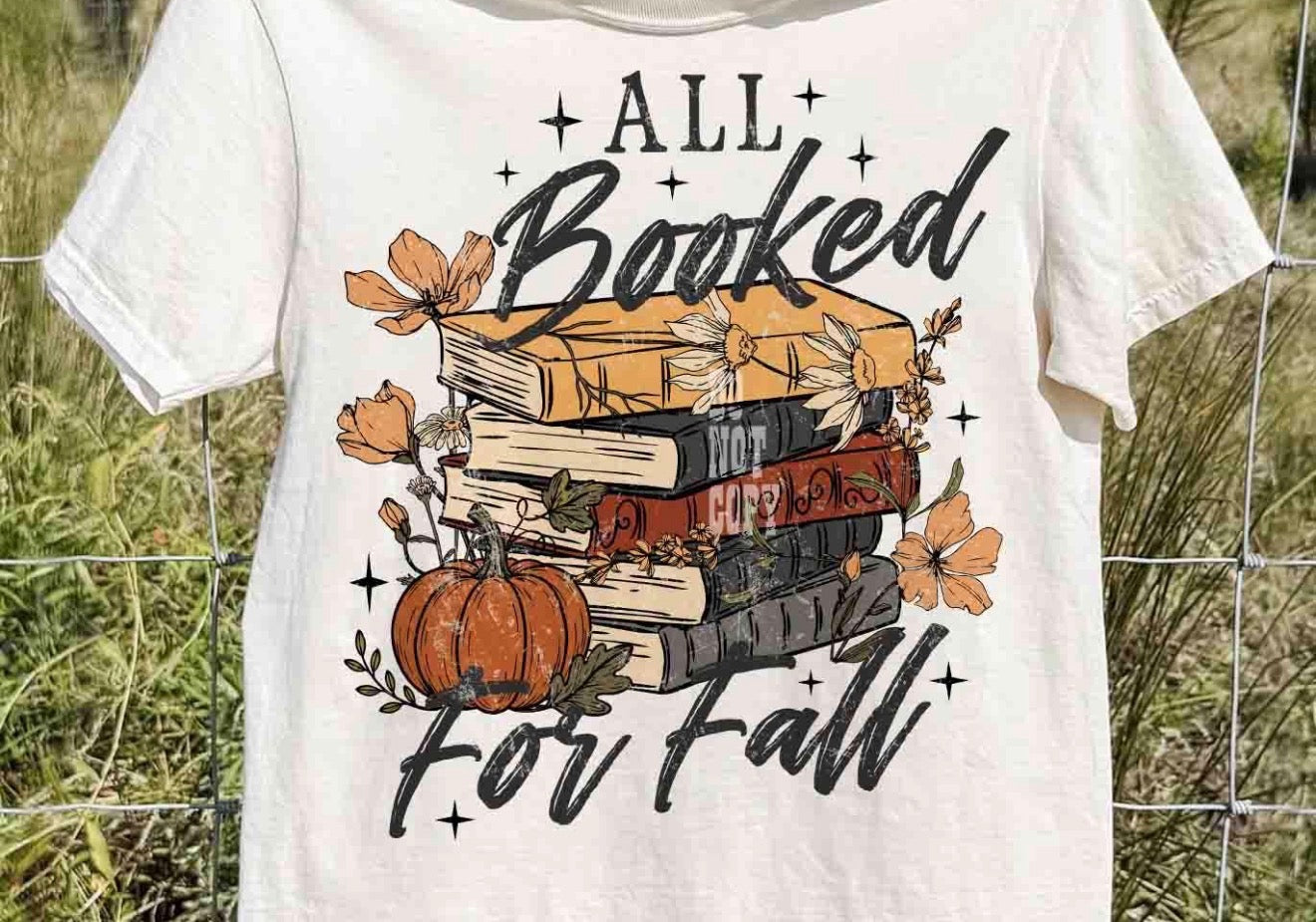 All Booked for Fall Crew or Tee
