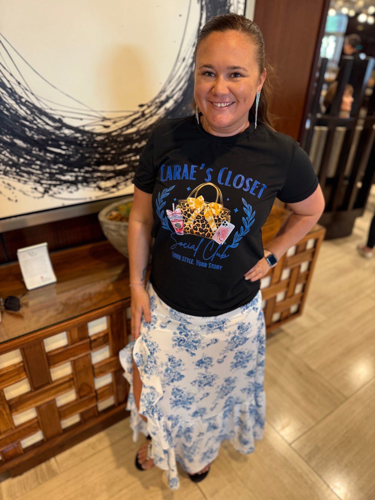 CaraZY Carae’s Closet Social Tee
