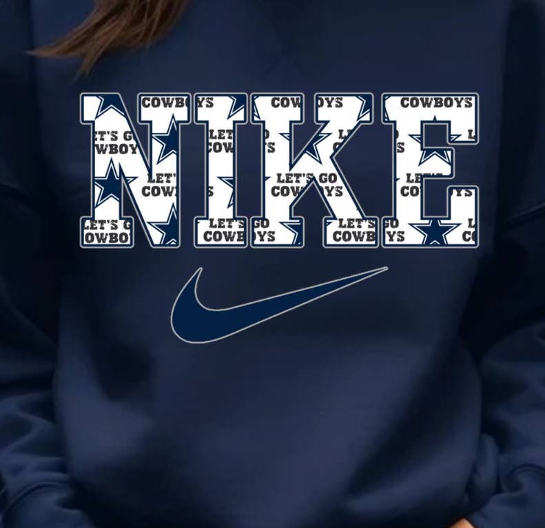 Cowboys Nike Crew