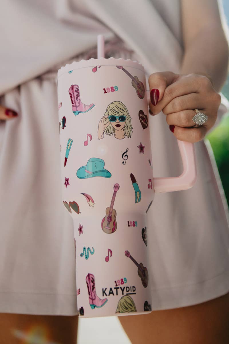 Music Girl Eras Icons Tumbler
