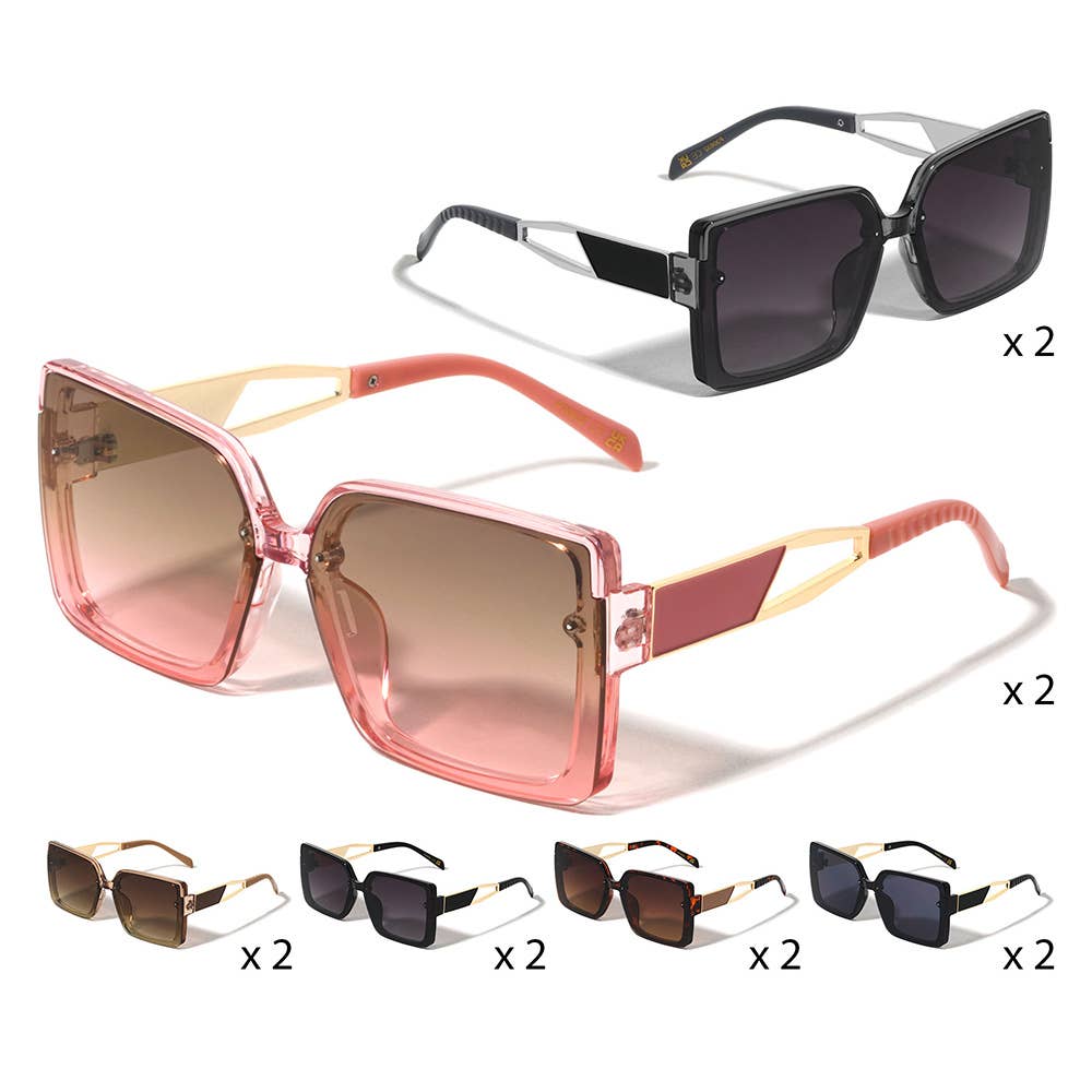 Retro Square Sunglasses