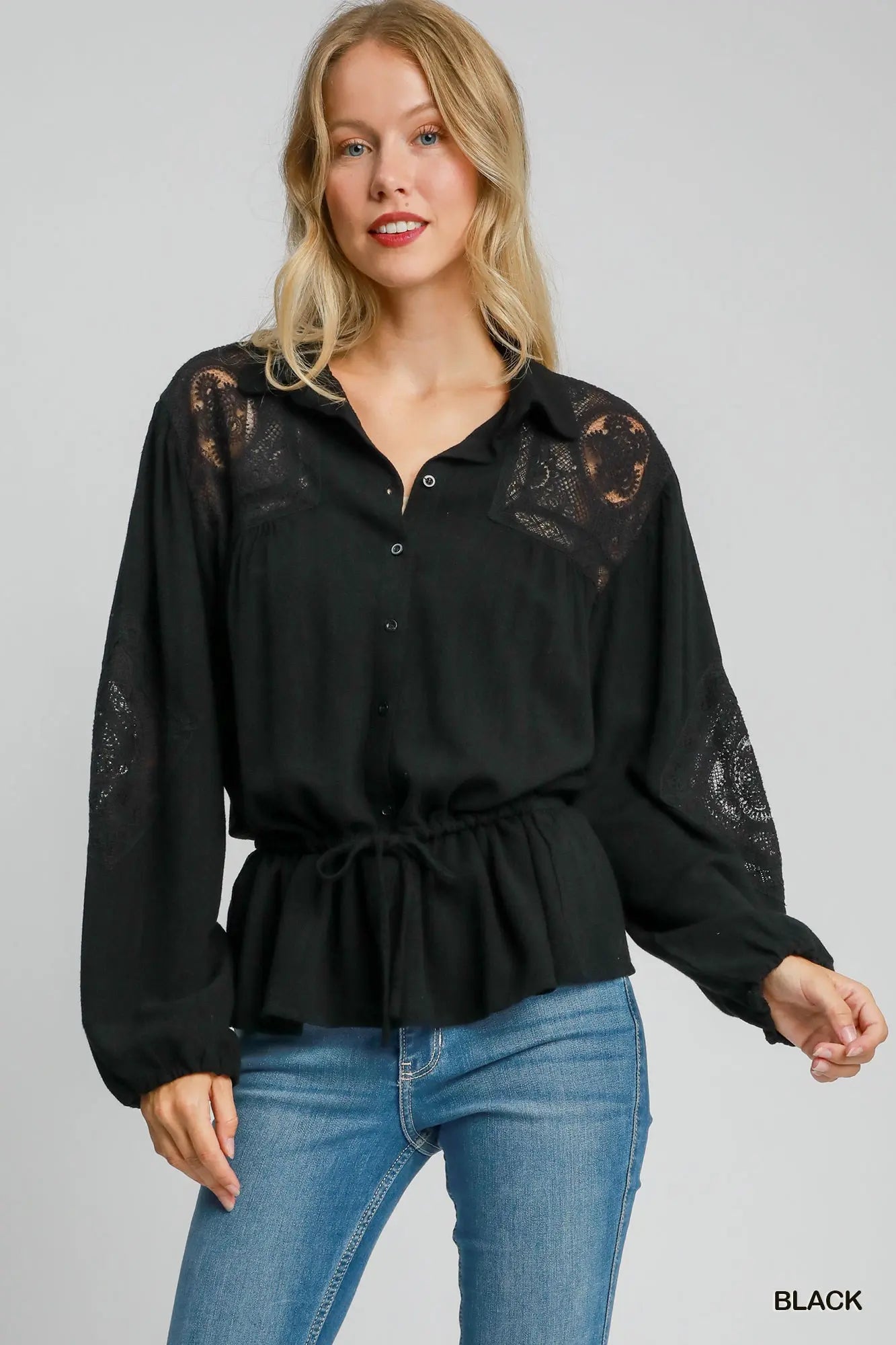 Lace Bloom Top
