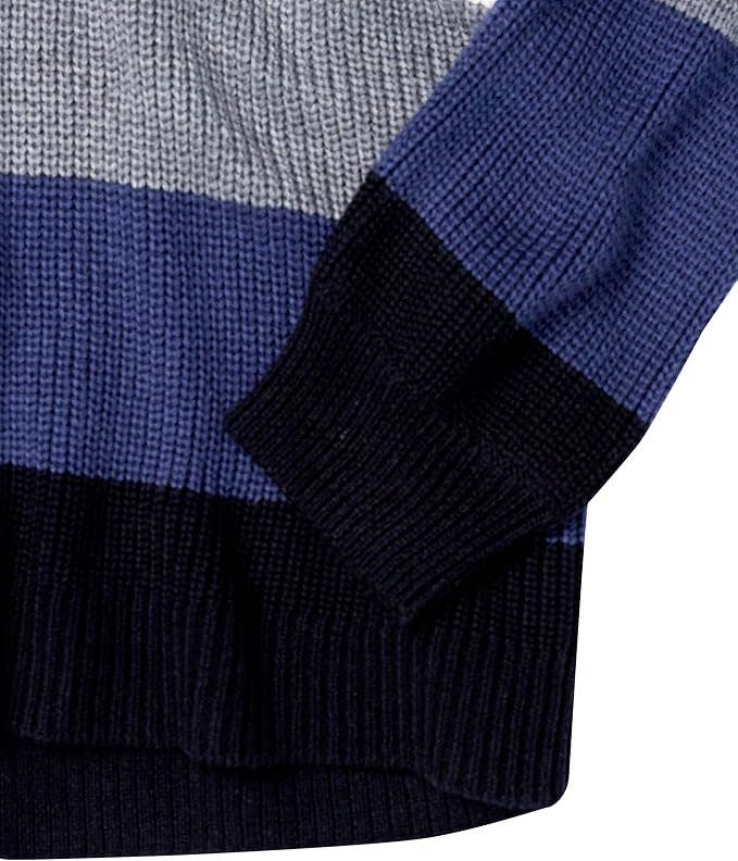 HARBOR STRIPE HOODIE SWEATER