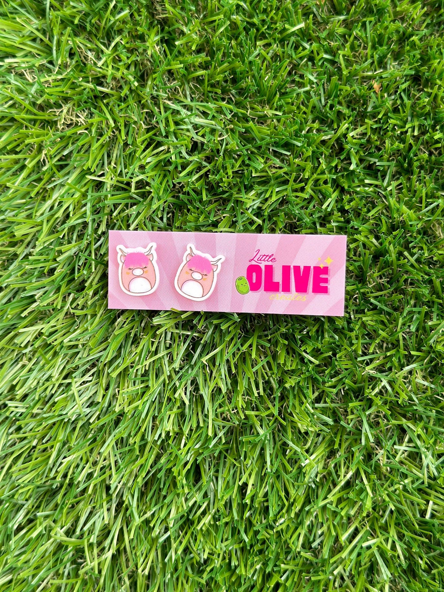 Adorable Squishmallow Stud Earrings - 6 Charming Variations