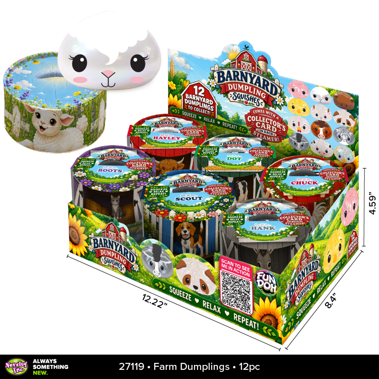 Fun Doh Farm Barnyard Squishy Dumpling