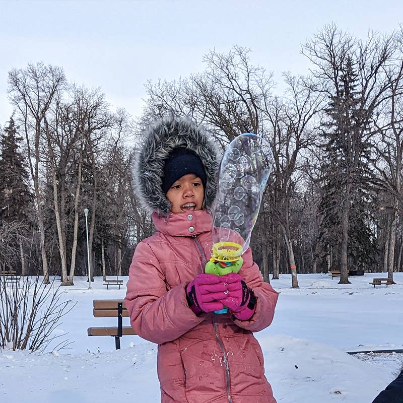 Crazy Ice Bubbles in Bubbles Blower & 3.5 oz solution