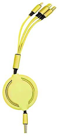 3in1 Retractable Charging Cable