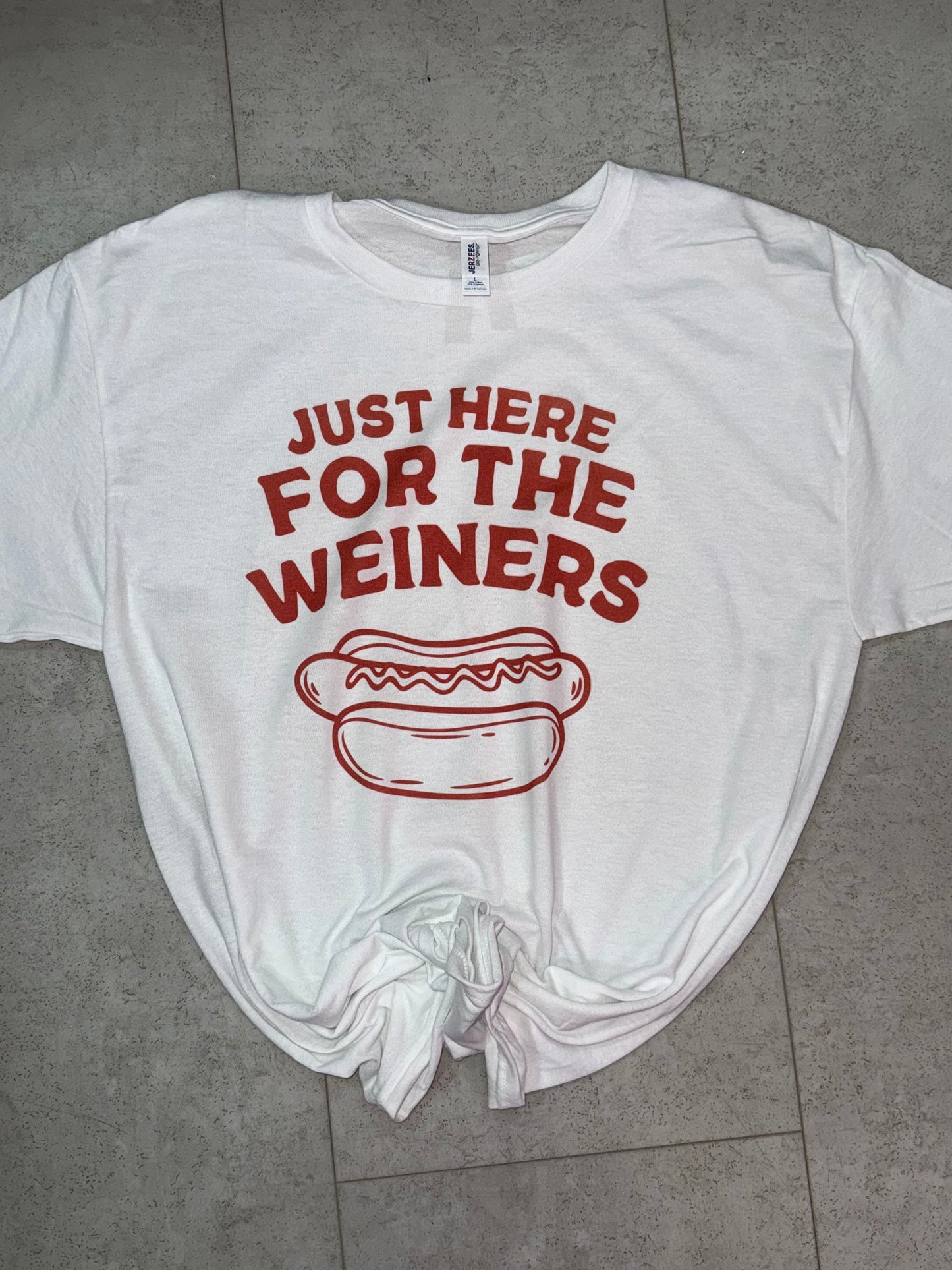 Just Here For the….. Tee