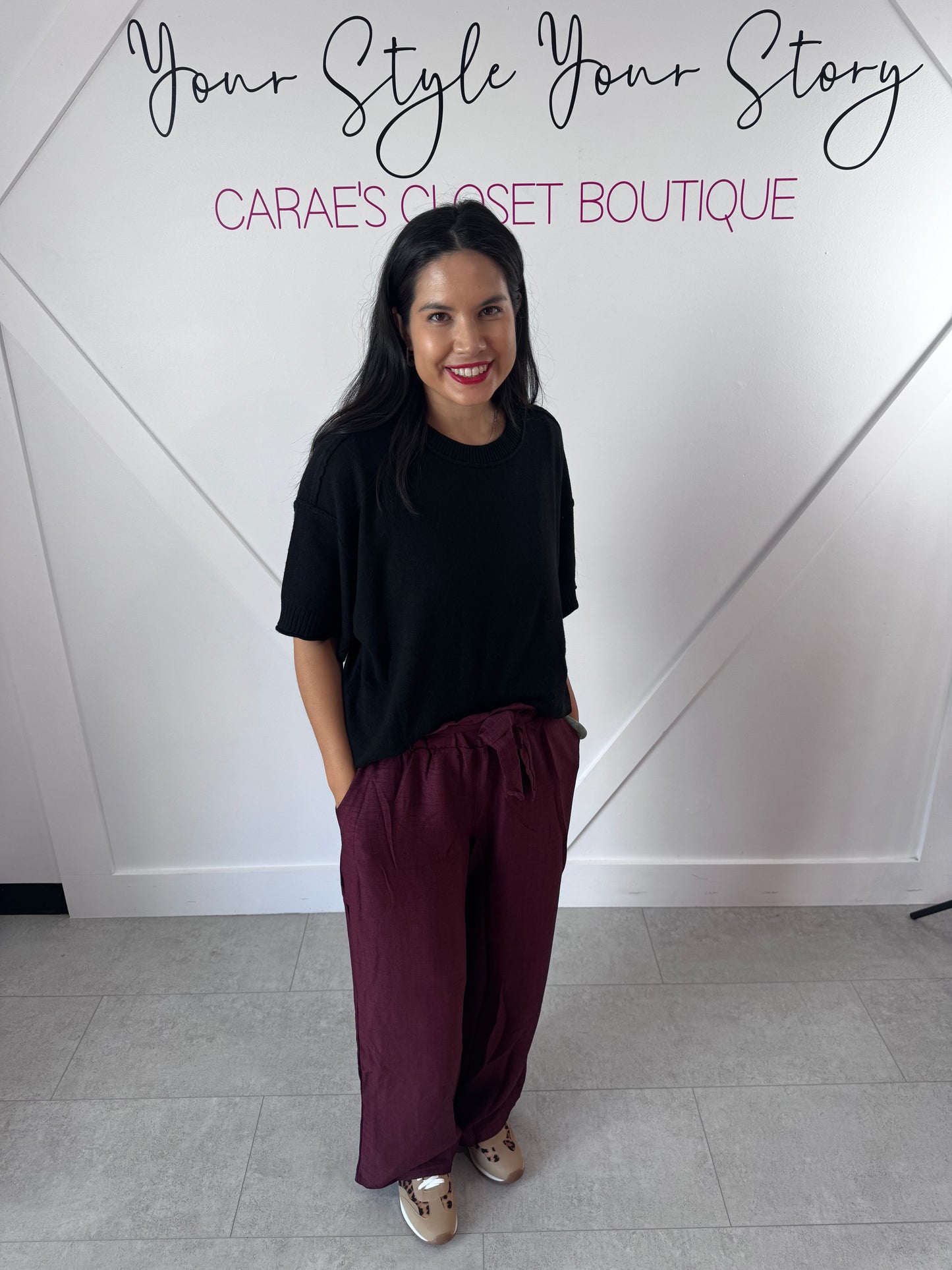 Chica Luv Palazzo Trouser