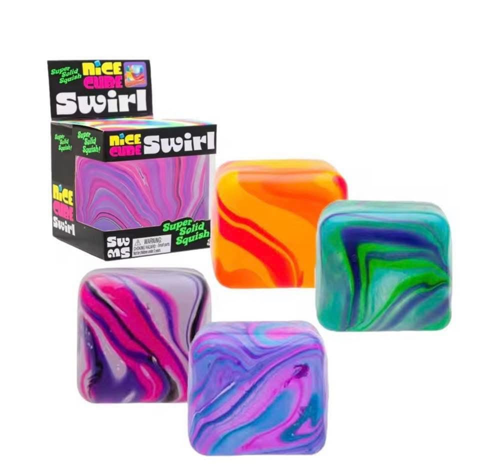Swirl Cube Squishy
