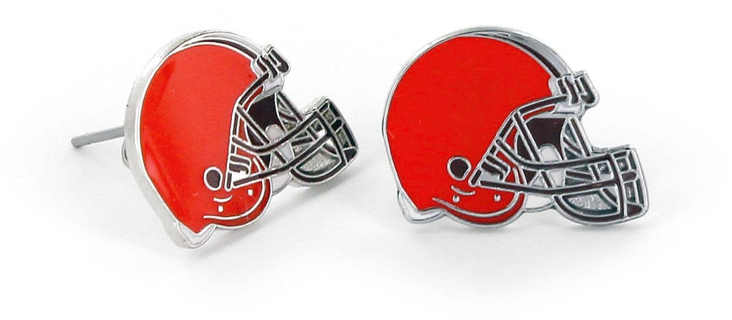 NFL Cleveland Browns Logo Post Earrings