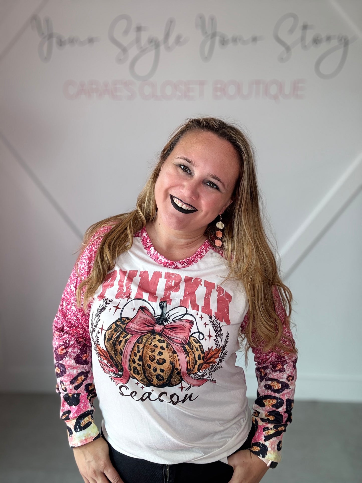 Pumpkin Season Long Sleeve Tee