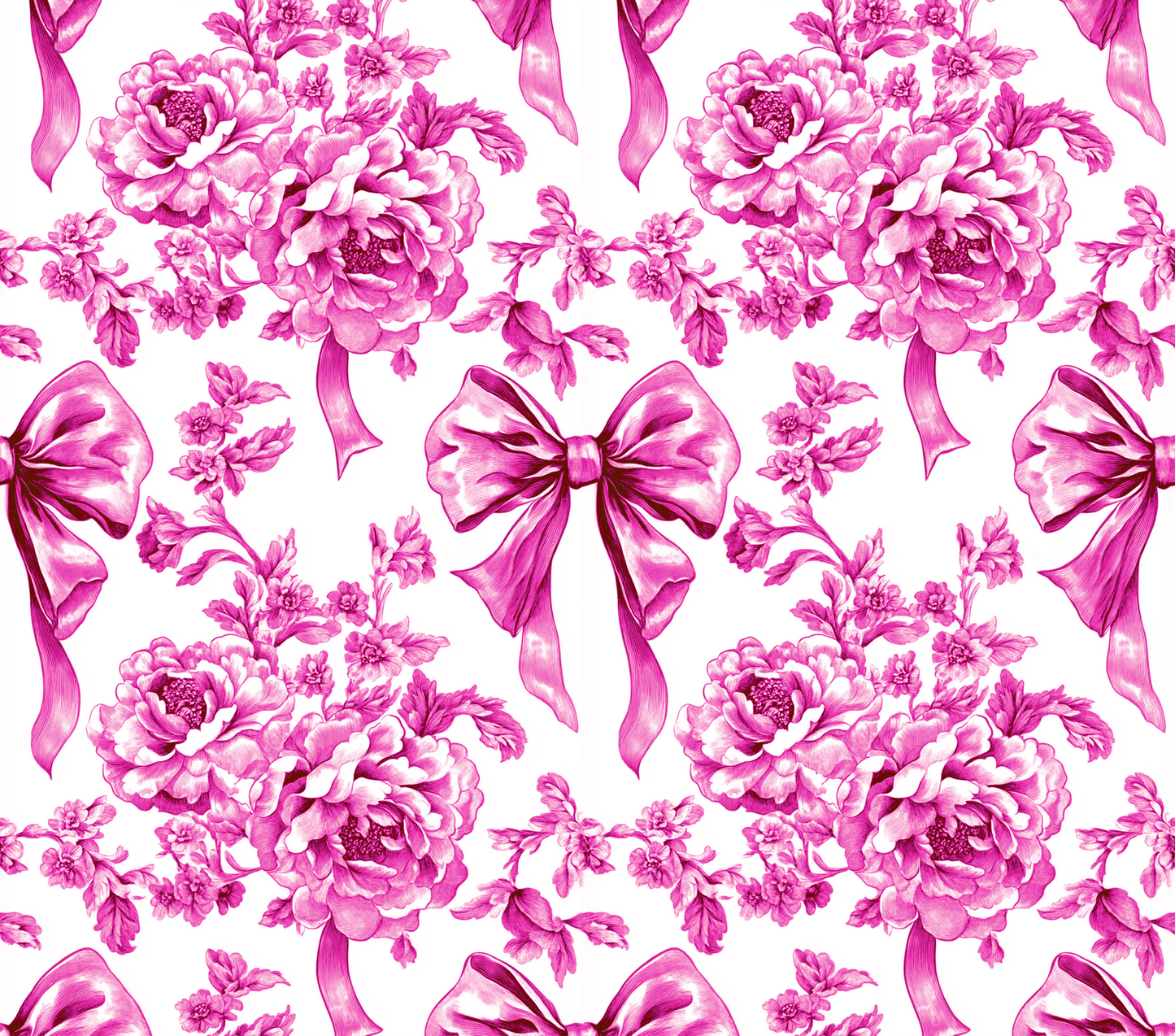 PINK JACOBEAN VICTORIAN (TALL ONLY) Koozie