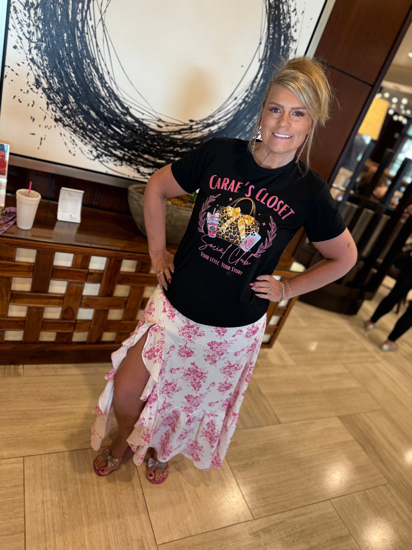 Sassy Jen Ruffle Skirt