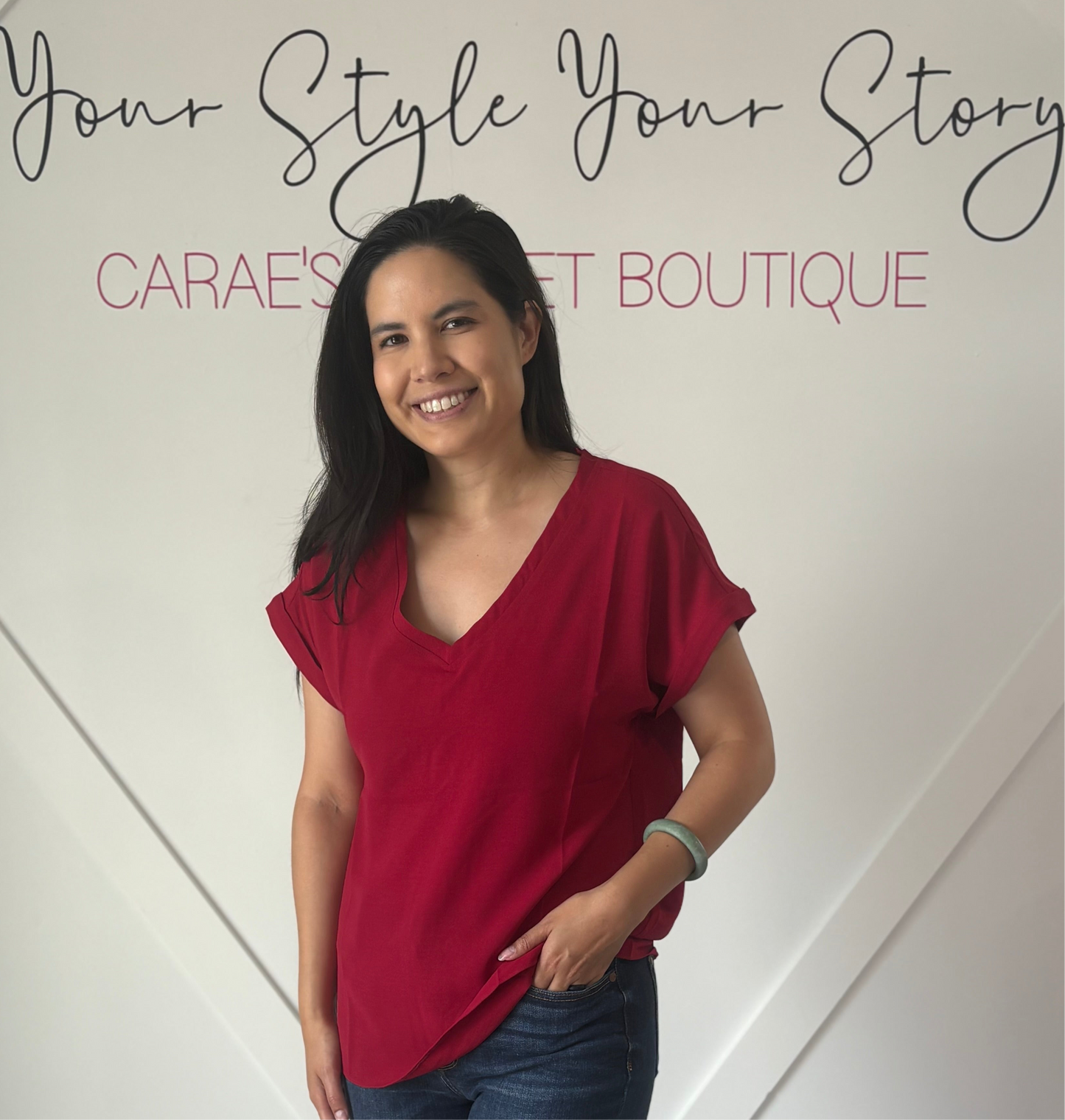 Fire Cap Sleeve Fall Top