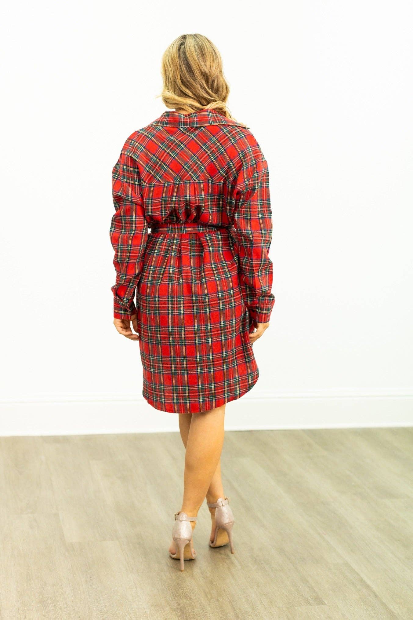 Flannel Christmas Dress