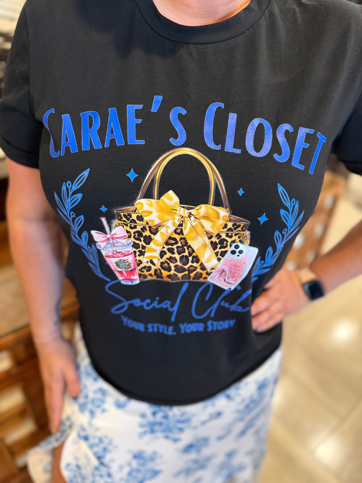 CaraZY Carae’s Closet Social Tee