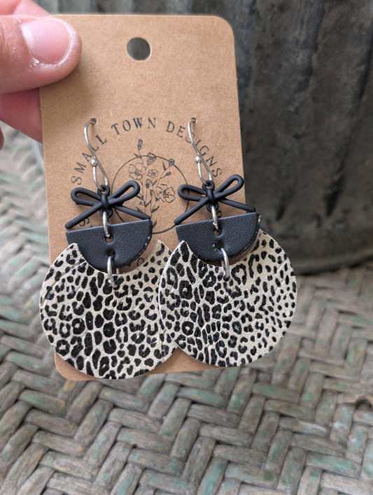 Jungle Leopard Earrings