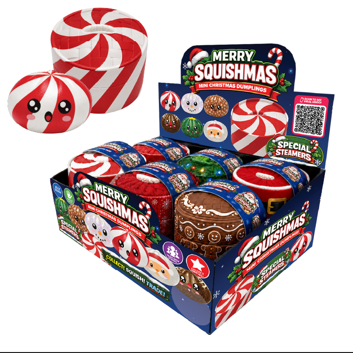 Fun Doh Petite (Mini) Squishy Christmas Dumpling Oct 25th ship