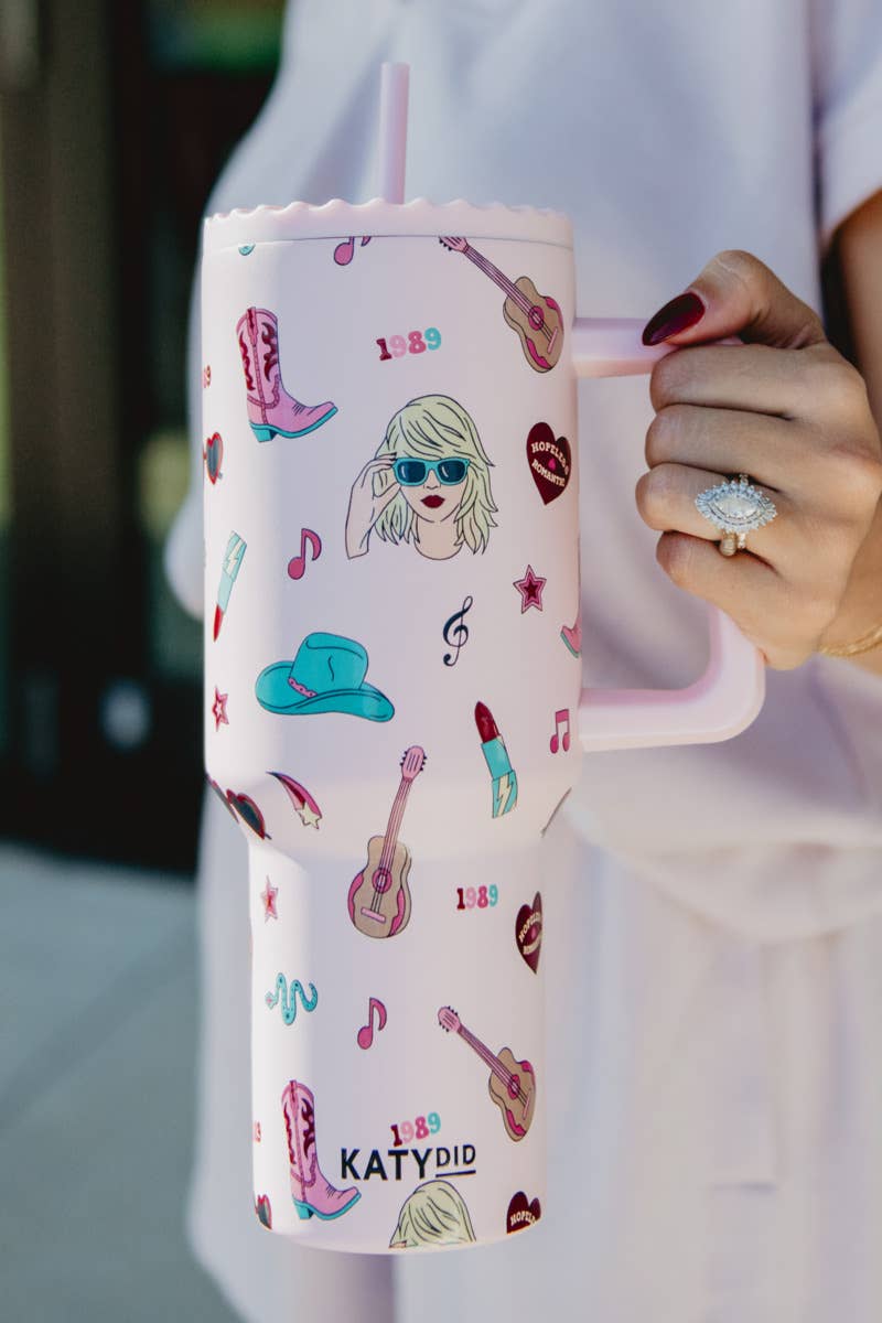 Music Girl Eras Icons Tumbler