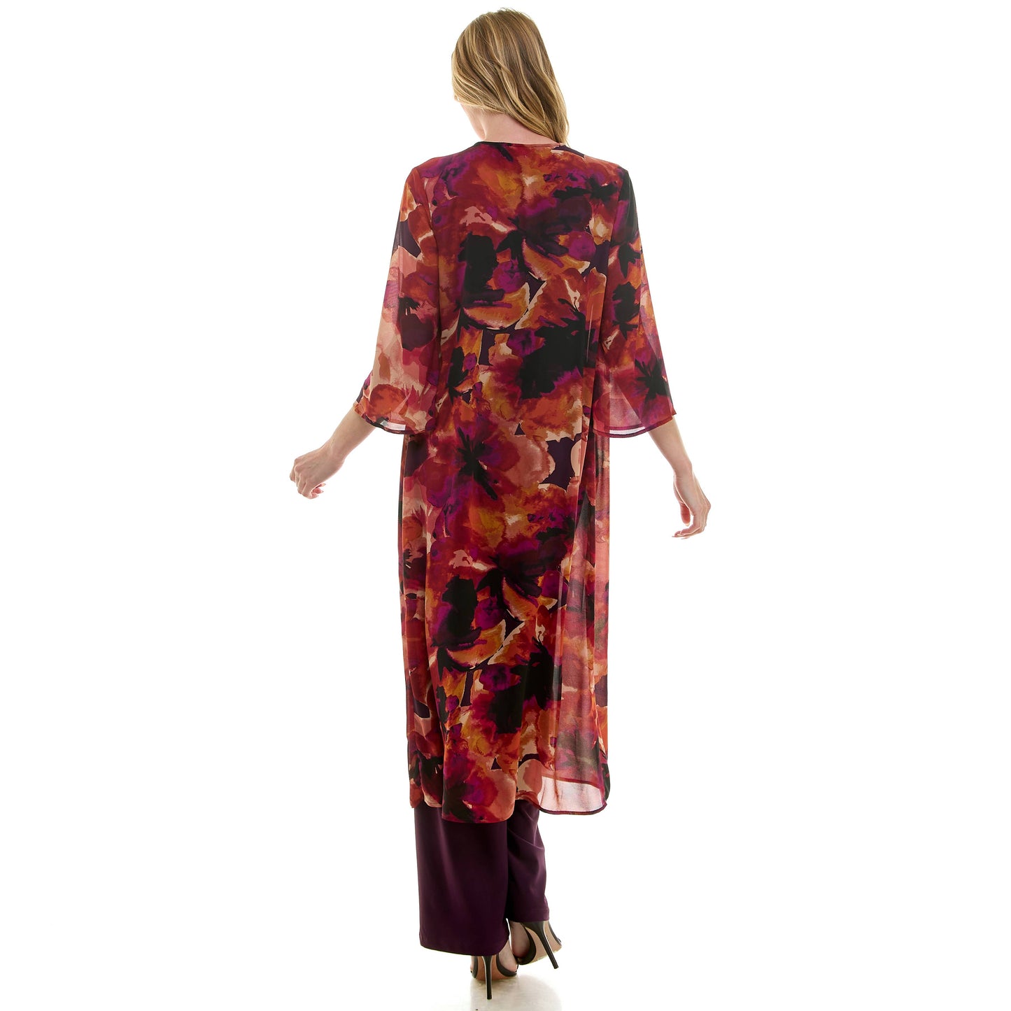 3 PC CARDIGAN STRAIGHT LEG PANT SET