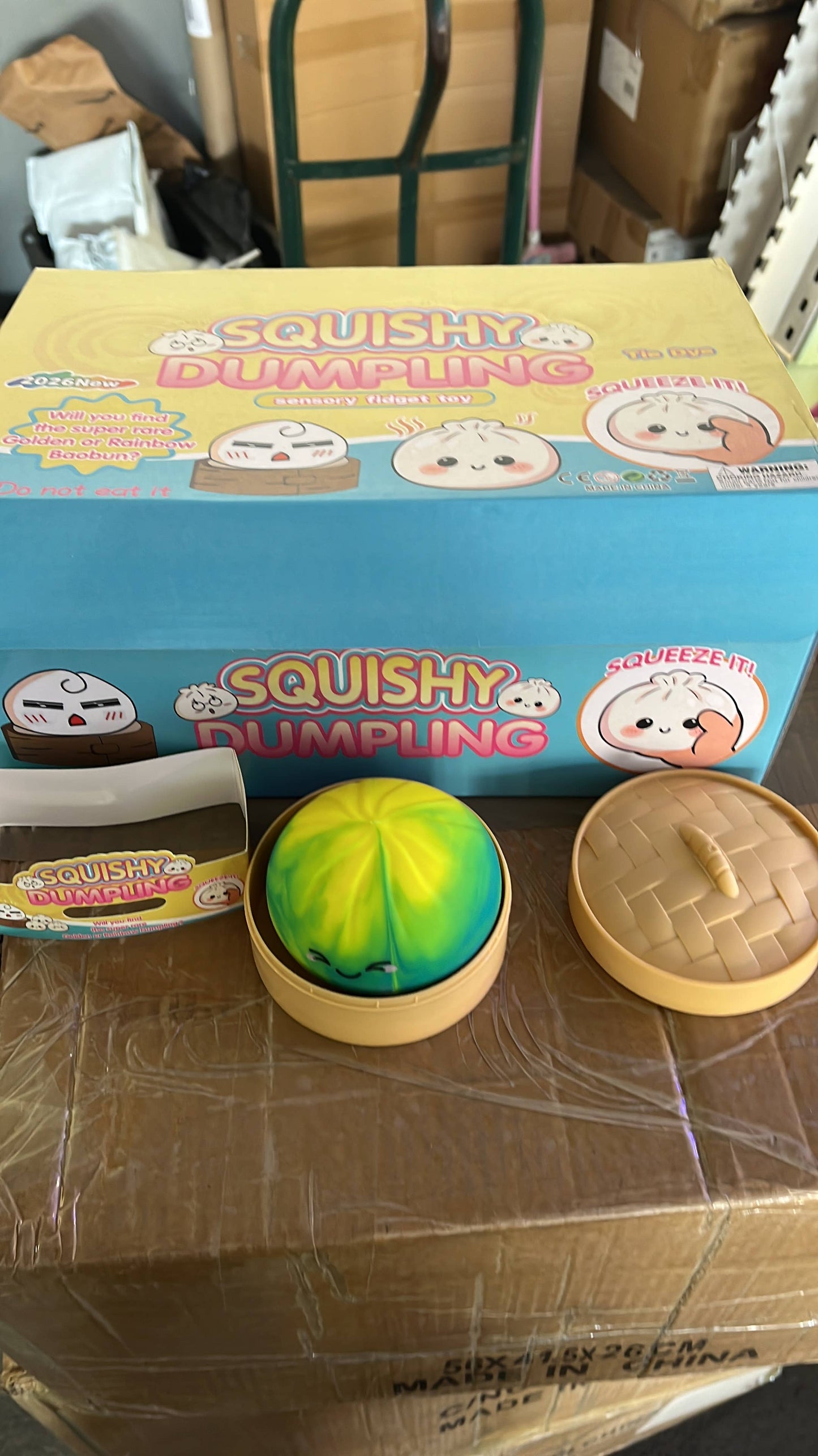 TieDye; Squishy Dumplings Toy; Trending; HOT; Bun