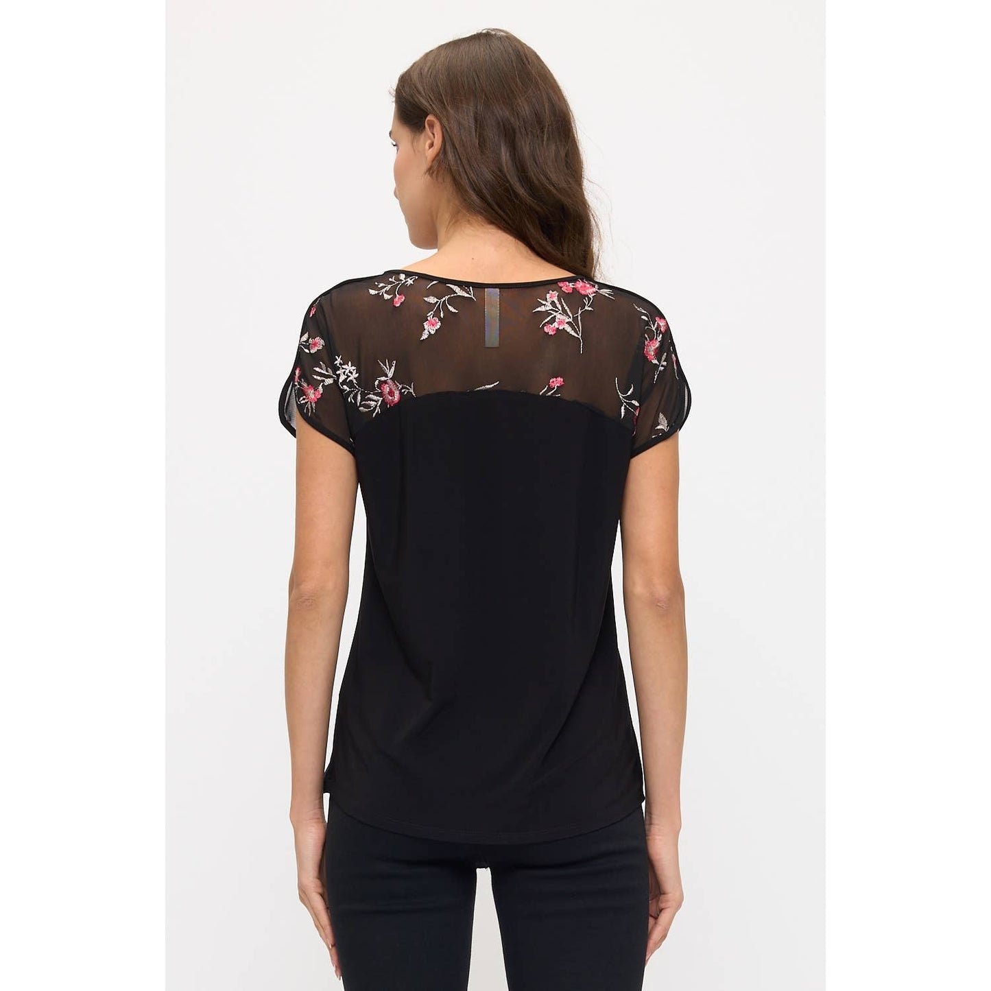 EMBROIDERY DOLMAN TOP