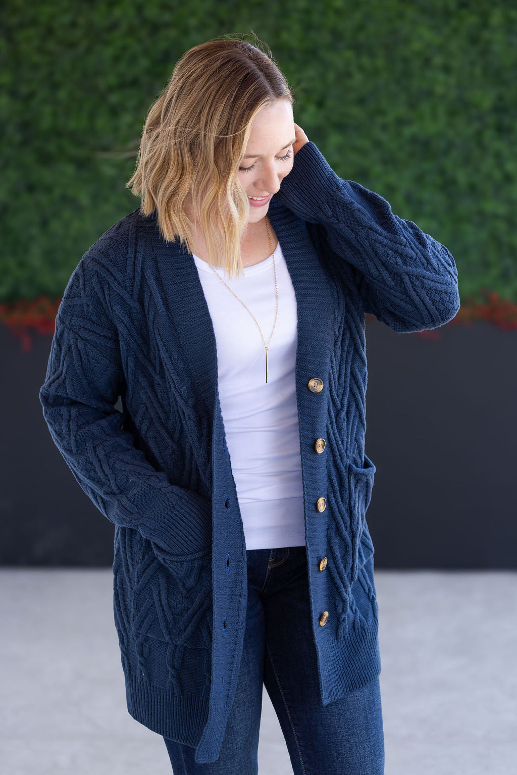 Michelle Mae Tan Open Cardi