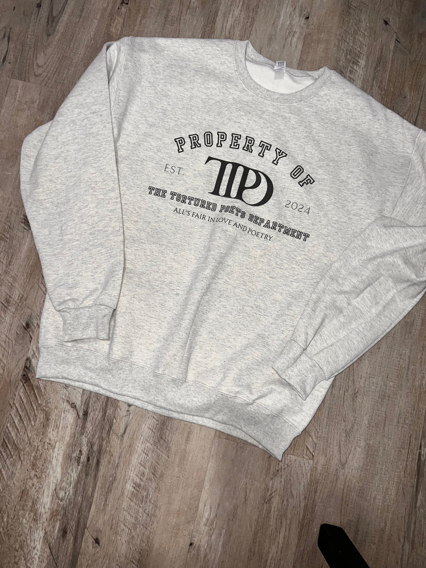 Tortured Poet Crewneck